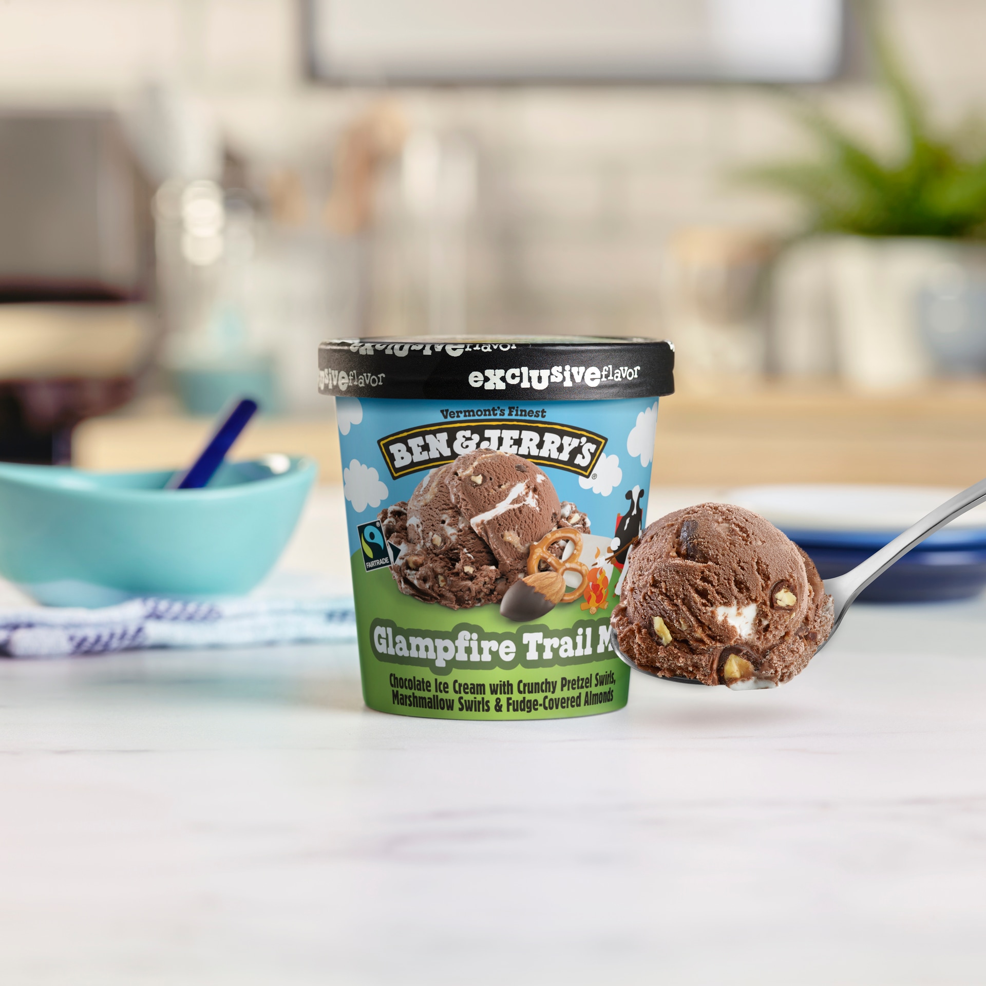 Glampfire Trail Mix Ice Cream | Ben & Jerry's